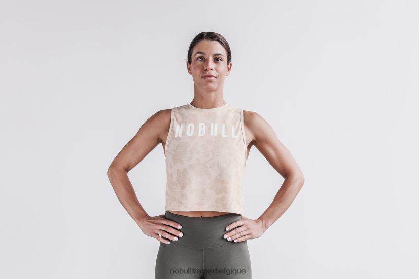NOBULL débardeur musculaire femme (fleur de cerisier) flocons d'avoine88R8PT1809