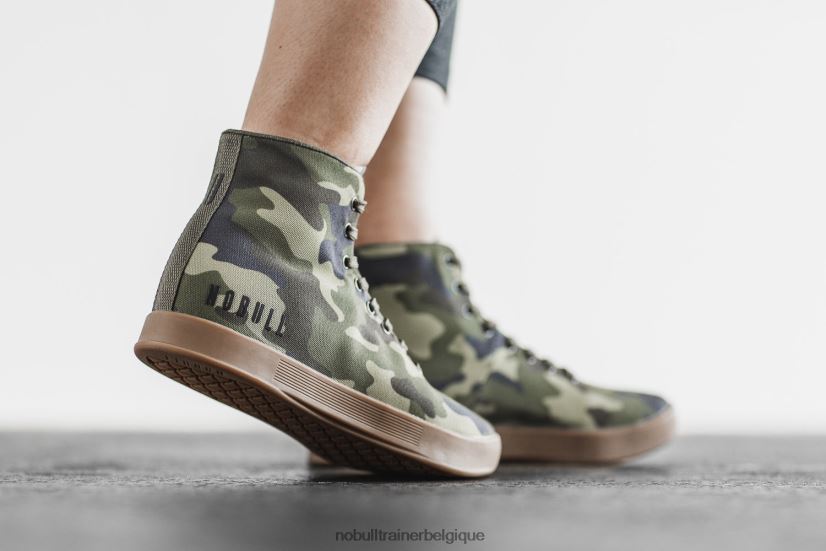 NOBULL basket montante en toile pour femme forest88R8PT1423