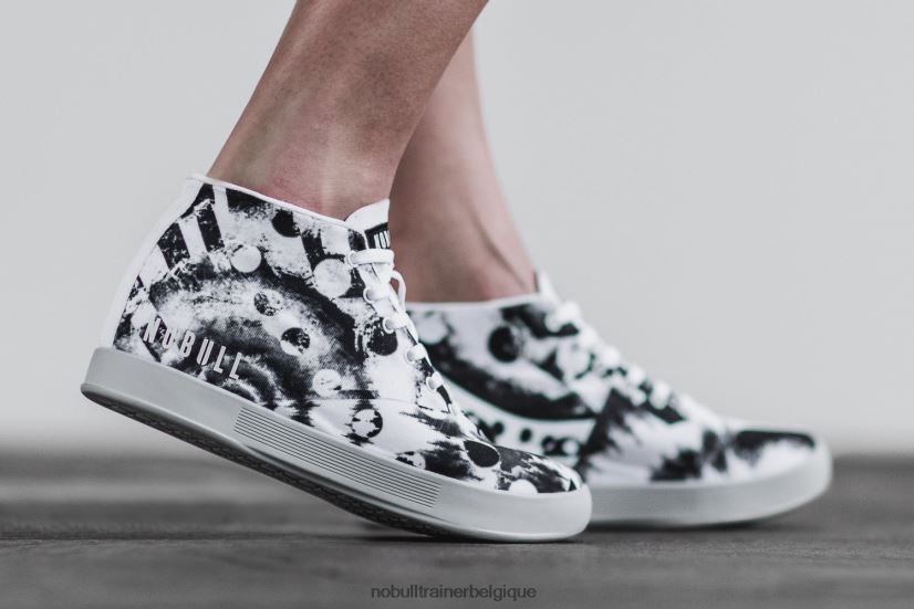NOBULL baskets mi-hautes en toile pour femme Artists88R8PT1524