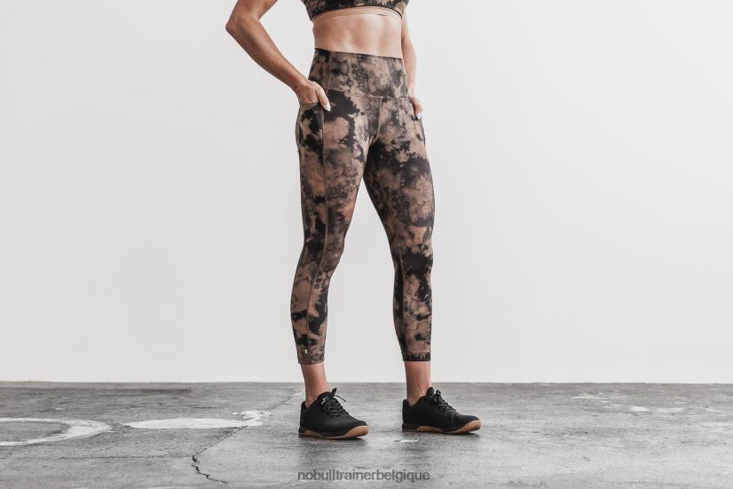 NOBULL Collant taille haute à poches 7/8 (tie-dye) caramel88R8PT2045