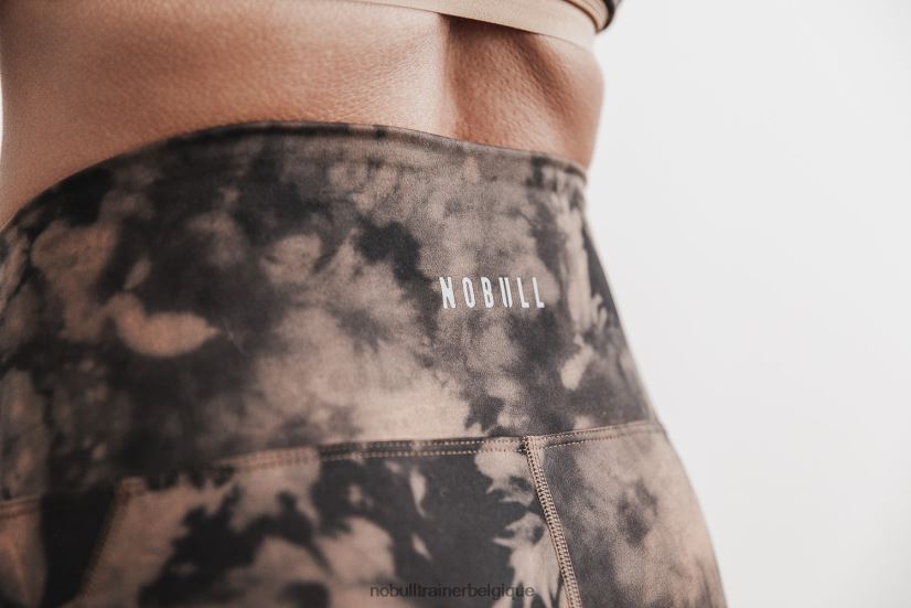 NOBULL Collant taille haute à poches 7/8 (tie-dye) caramel88R8PT2045