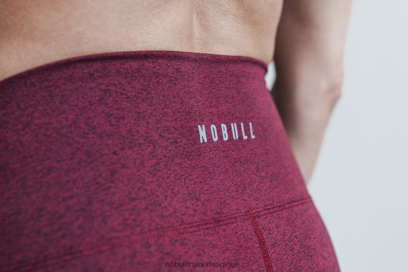 NOBULL collant 7/8 taille haute (peluche chiné)88R8PT2317