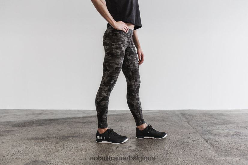 NOBULL collant taille mi-haute (mélange) foncé88R8PT2723