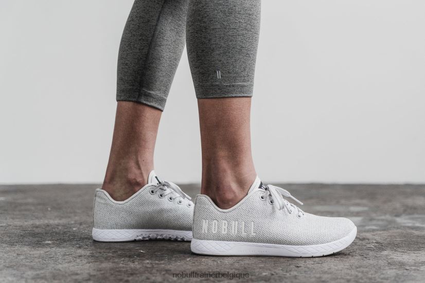 NOBULL crop taille mi-haute (peluche chiné) gris88R8PT2592
