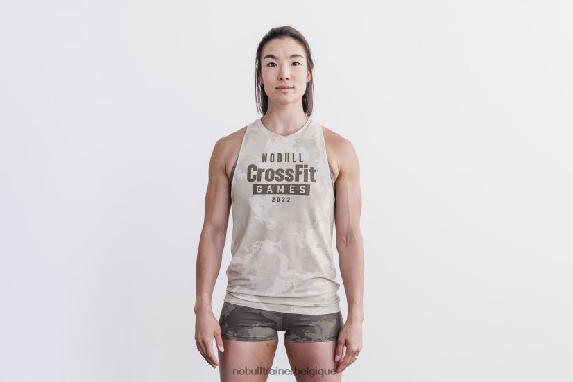 NOBULL débardeur à col montant crossfit games 2022 pour femmes, flocons d'avoine88R8PT1997