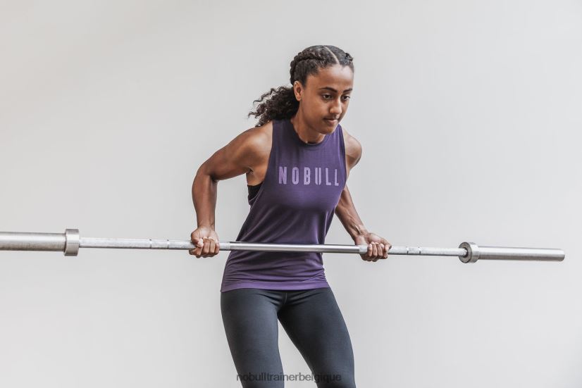 NOBULL débardeur col montant femme (couleurs vives) foncé88R8PT2222