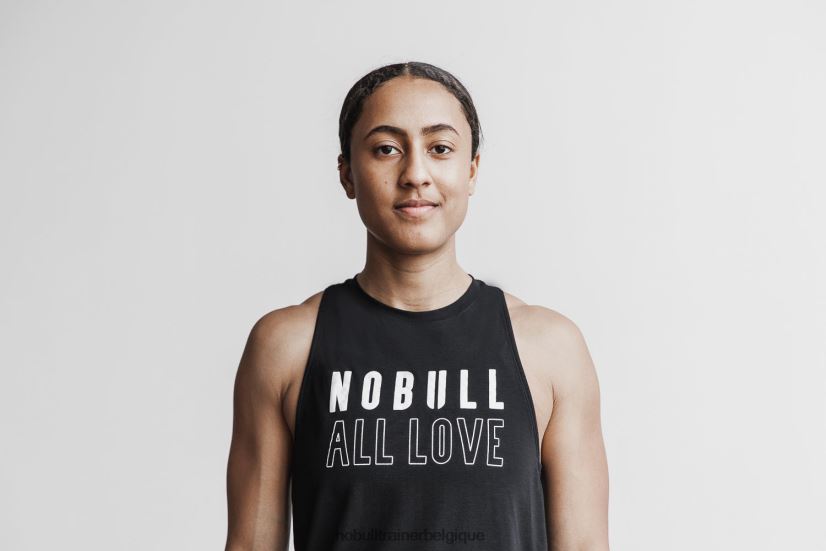 NOBULL débardeur col montant pour femme (all love)88R8PT2477