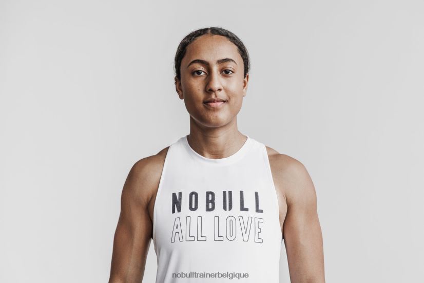 NOBULL débardeur col montant pour femme (all love)88R8PT2478