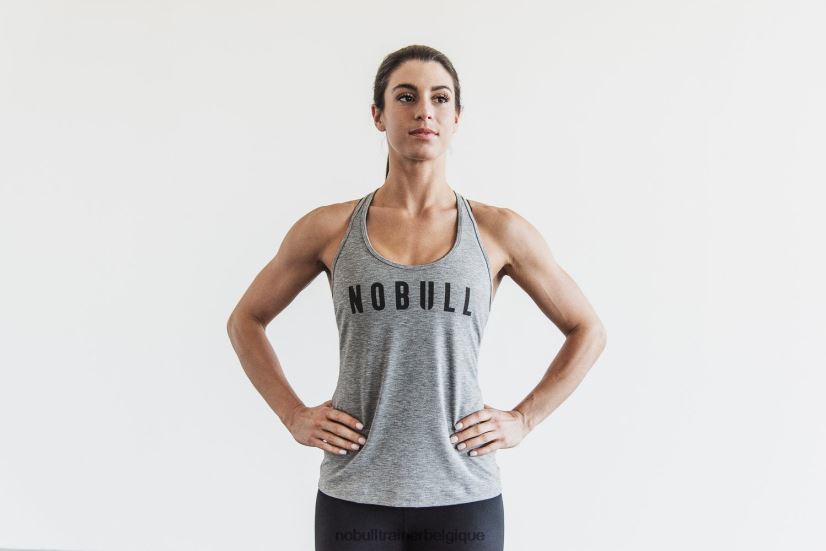 NOBULL débardeur dos nageur femme (couleurs classiques) gris88R8PT2398