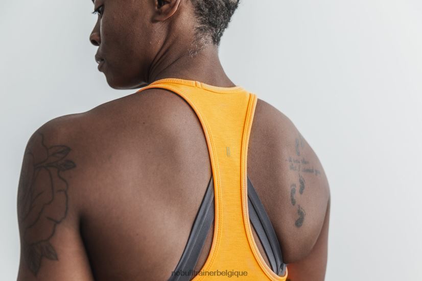 NOBULL débardeur dos nageur femme (néon) orange88R8PT2238