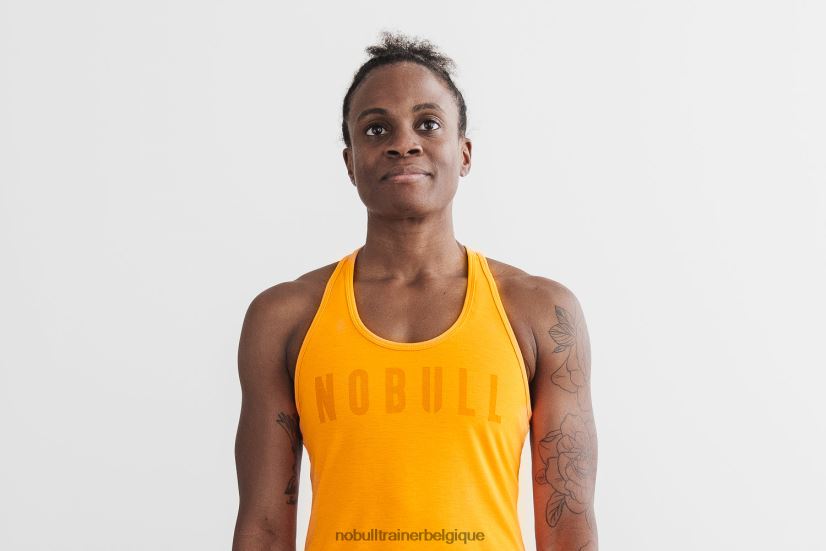 NOBULL débardeur dos nageur femme (néon) orange88R8PT2238