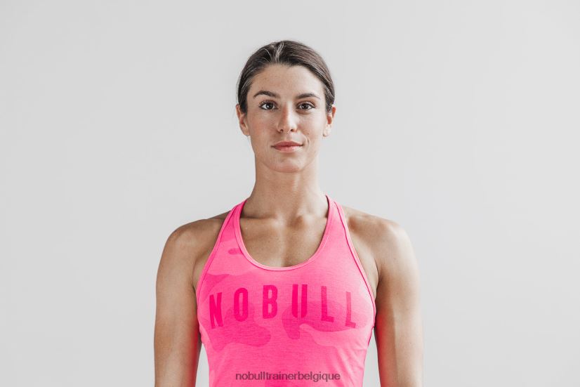 NOBULL débardeur dos nageur pour femme (camouflage néon) rose88R8PT2576 - Cliquez sur l'image pour la fermer
