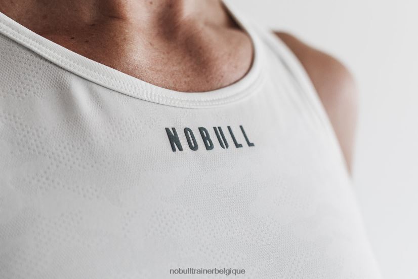 NOBULL débardeur léger texturé pour femme (camo) blanc88R8PT2453