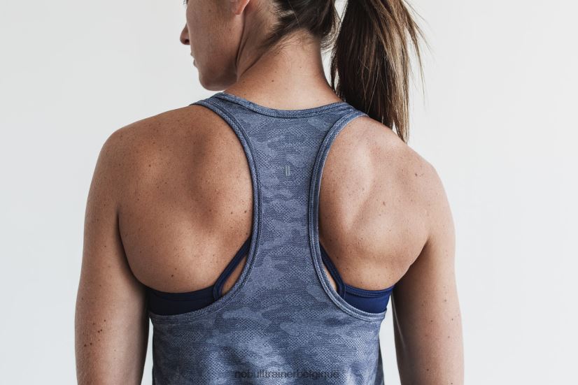 NOBULL débardeur léger texturé pour femme (camo) marine88R8PT2458