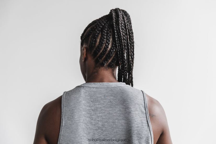 NOBULL débardeur musculaire femme (couleurs classiques) gris88R8PT2007
