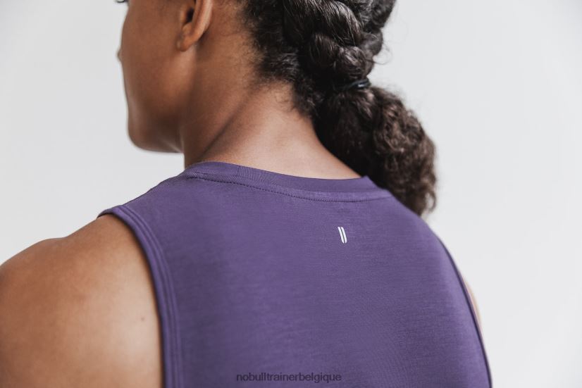 NOBULL débardeur musculaire femme (couleurs vives) foncé88R8PT2332