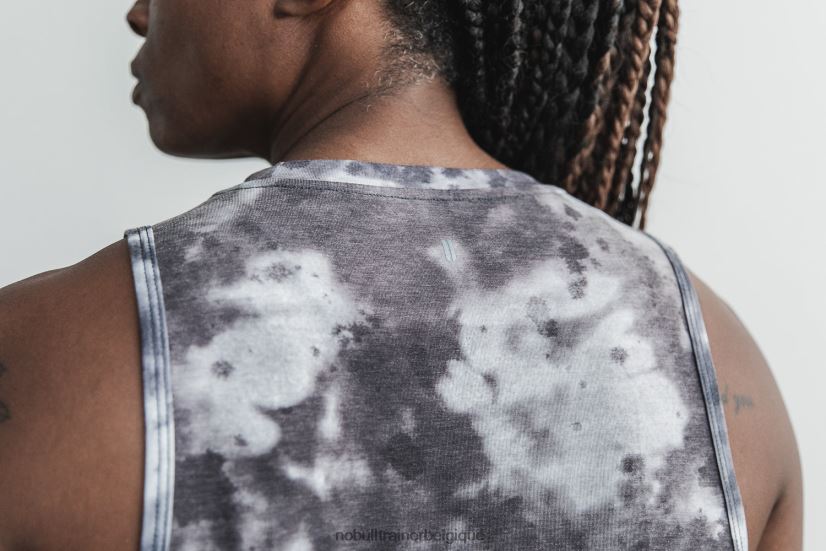 NOBULL débardeur musculaire pour femme (dip-dye) blanc et noir88R8PT2638
