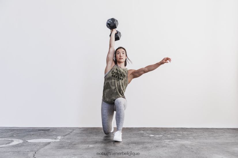 NOBULL jeux crossfit femme 2022 débardeur col montant rock88R8PT1995