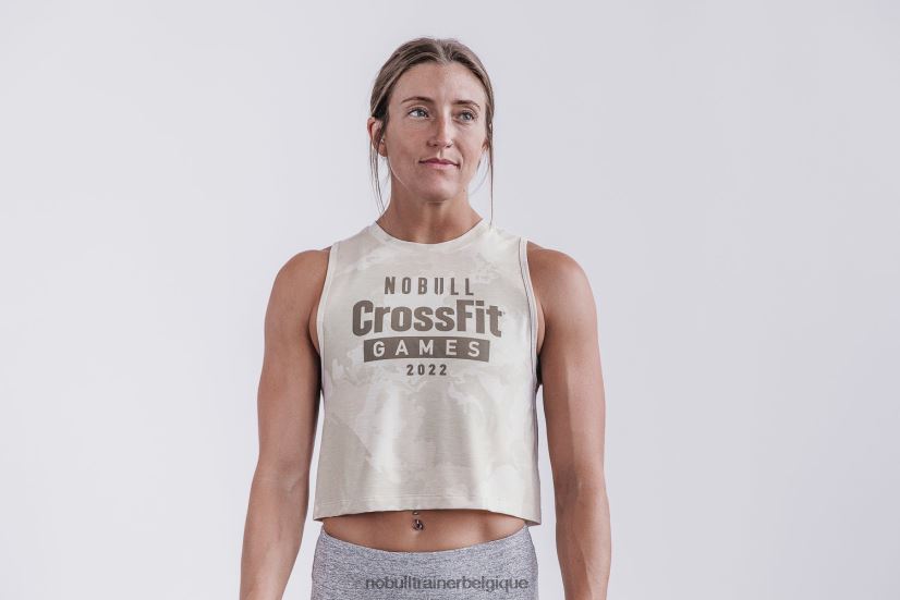 NOBULL jeux de crossfit pour femmes 2022, réservoir musculaire, flocons d'avoine88R8PT1993