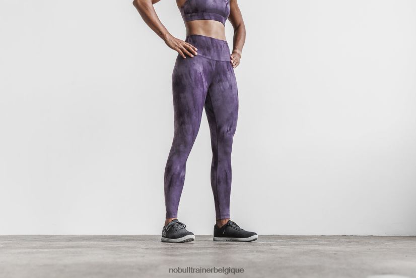 NOBULL morelle taille haute serrée (tie-dye)88R8PT2631