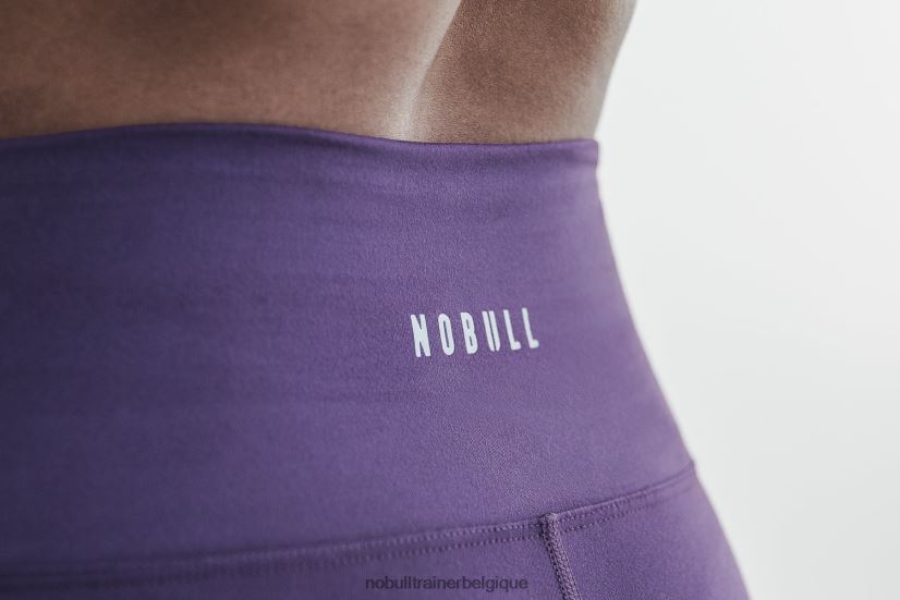 NOBULL short taille haute 6 (mat) prune88R8PT1987