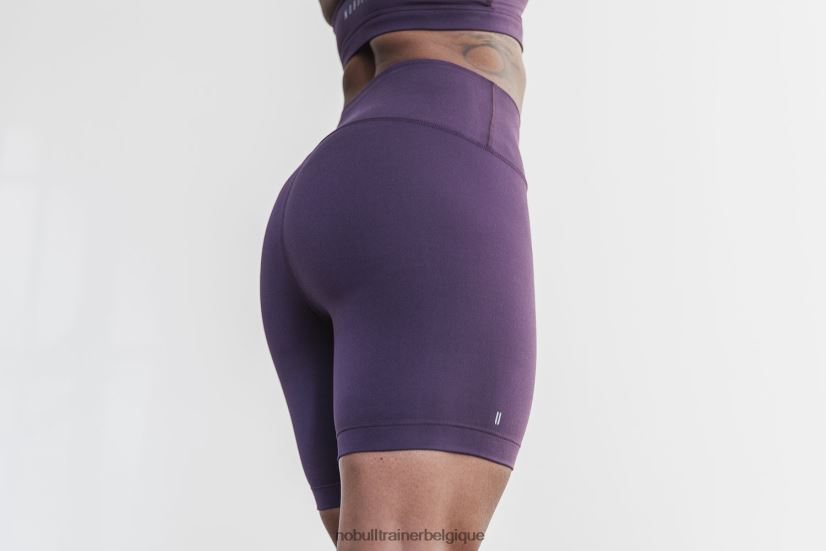 NOBULL short taille haute 6 (mat) prune88R8PT1987