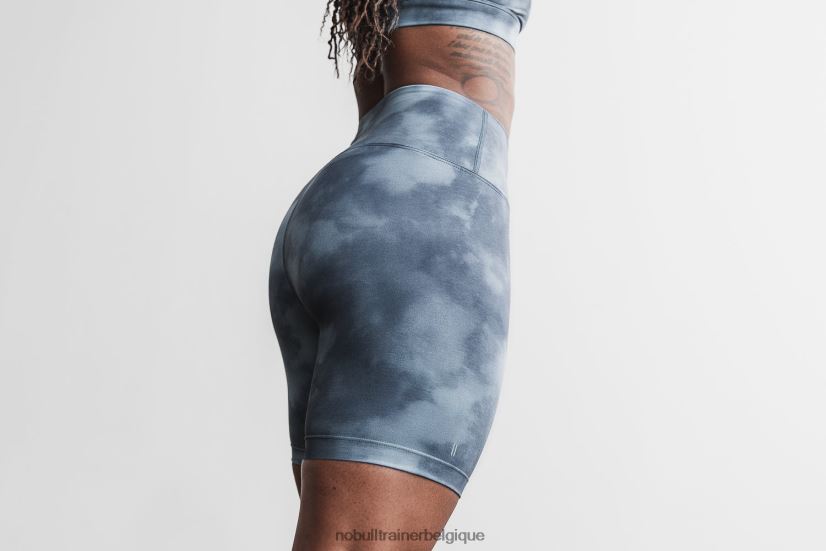 NOBULL short taille haute 6 (tie-dye) ardoise88R8PT2152