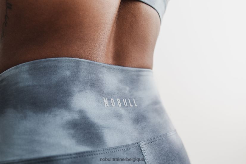 NOBULL short taille haute 6 (tie-dye) ardoise88R8PT2152