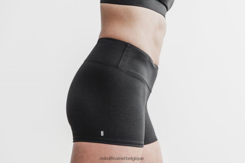NOBULL short taille mi-haute 2 (peluche chiné)88R8PT2179