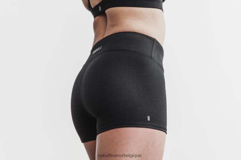NOBULL short taille mi-haute 2 (peluche chiné)88R8PT2179