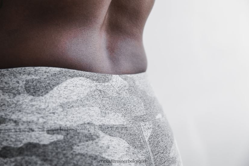 NOBULL short taille mi-haute 2 (peluche chiné)88R8PT2183