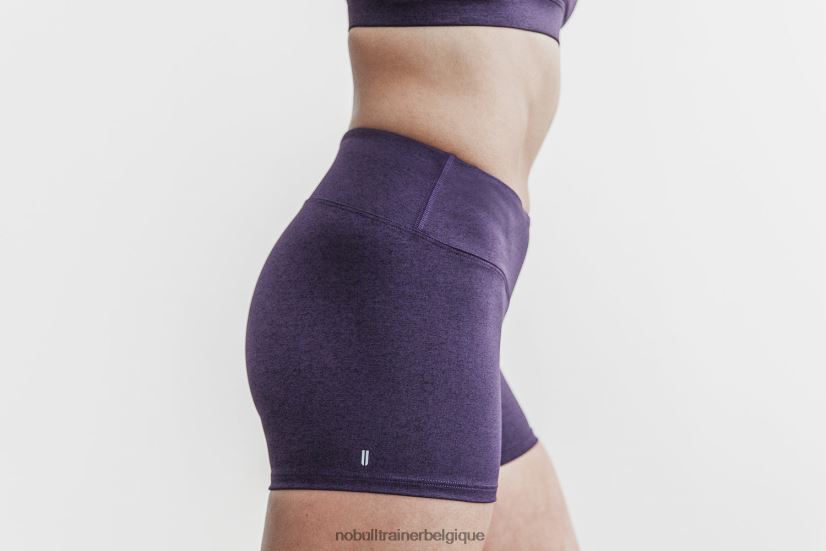 NOBULL short taille mi-haute 2 (peluche chiné)88R8PT2184