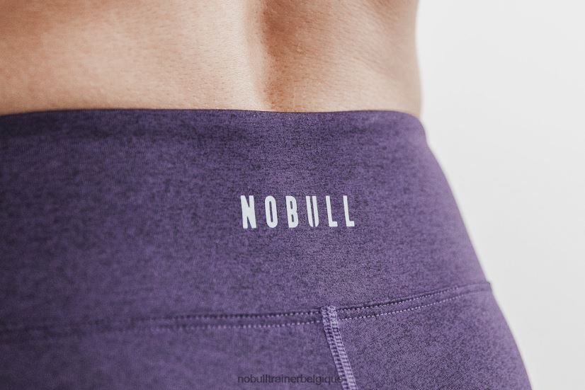 NOBULL short taille mi-haute 2 (peluche chiné)88R8PT2184