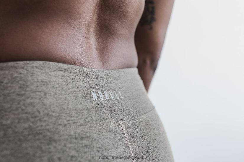 NOBULL short taille mi-haute 2 (peluche chiné) rock88R8PT2181