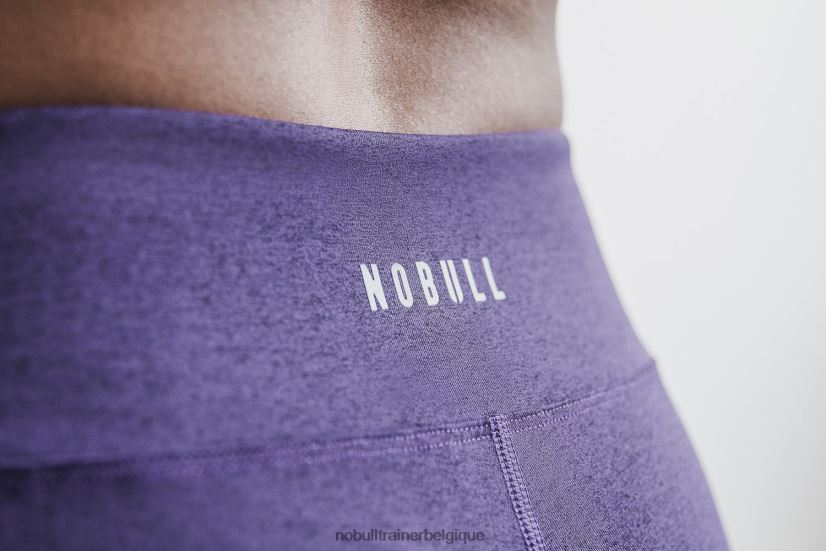 NOBULL short taille mi-haute 4 (peluche chiné) foncé88R8PT1924