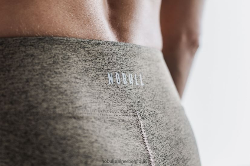 NOBULL short taille mi-haute 4 (peluche chiné) rock88R8PT1930