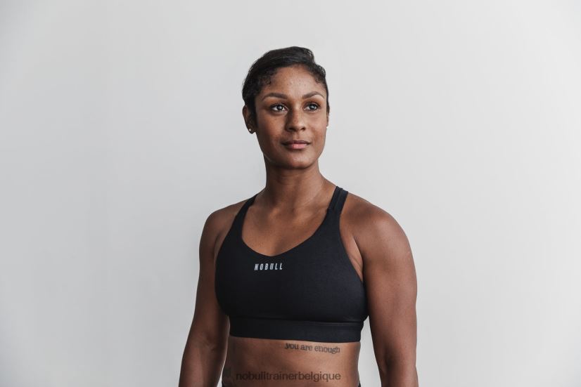 NOBULL soutien-gorge de sport Pace (peluche chiné)88R8PT1957