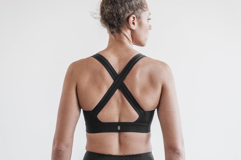 NOBULL soutien-gorge de sport Pace (peluche chiné)88R8PT1961