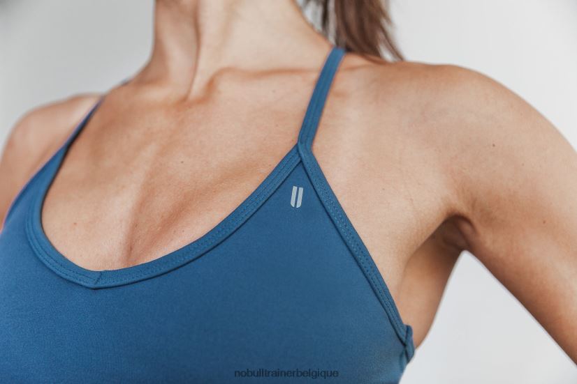 NOBULL soutien-gorge de sport col V (mat) coast88R8PT1851