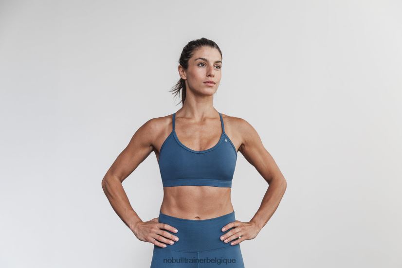 NOBULL soutien-gorge de sport col V (mat) coast88R8PT1851