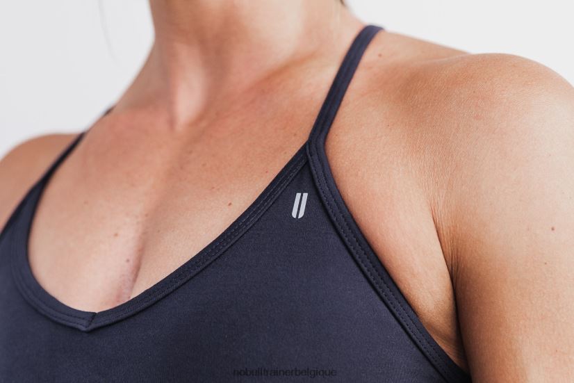 NOBULL soutien-gorge de sport col V (mat) encre88R8PT1849