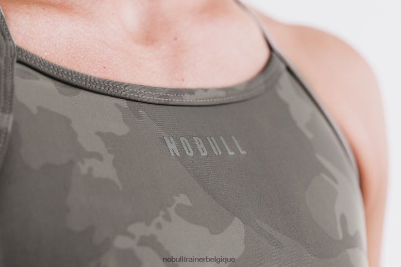 NOBULL soutien-gorge de sport à col montant (camouflage continental) rock88R8PT2047