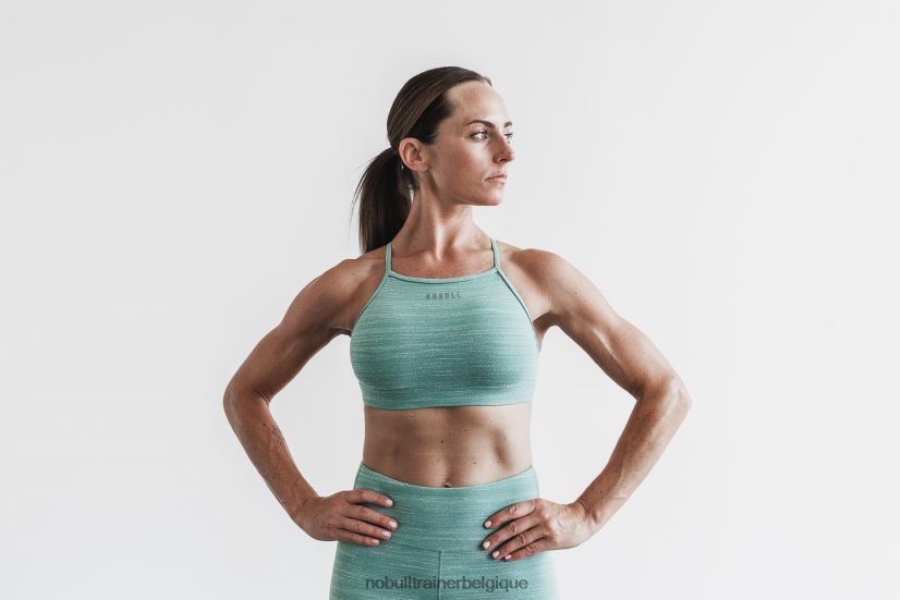 NOBULL soutien-gorge de sport à col montant (mélange) huile88R8PT2769
