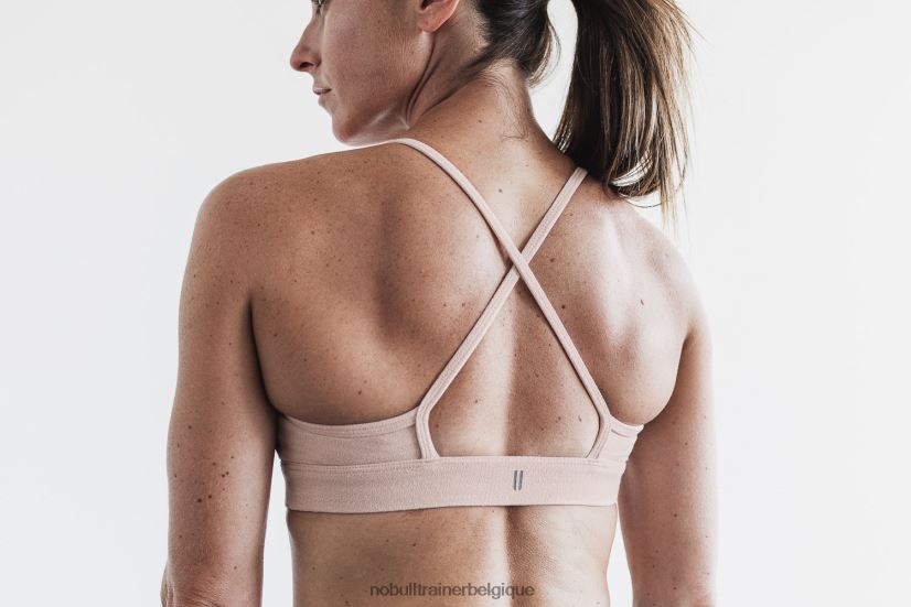 NOBULL soutien-gorge de sport à col montant (mélange) rose88R8PT2768