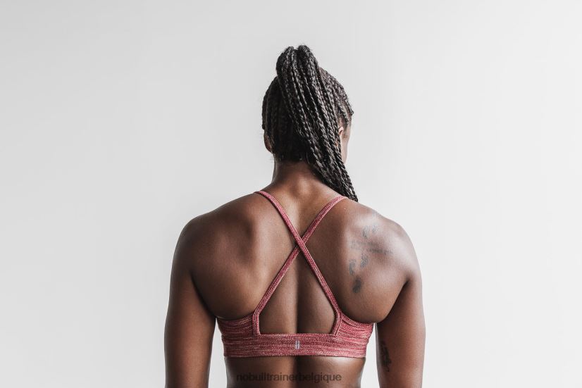 NOBULL soutien-gorge de sport à col montant (mélange) vin88R8PT2766