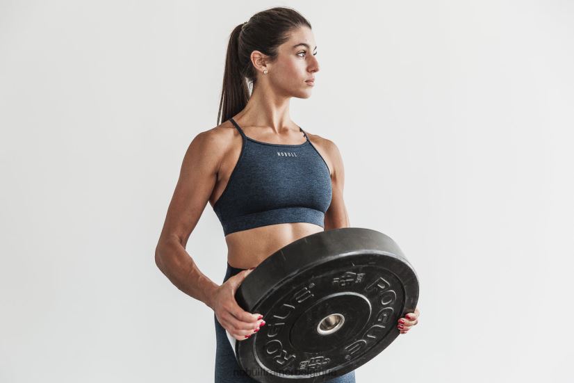 NOBULL soutien-gorge de sport à col montant (mat) minuit88R8PT2485