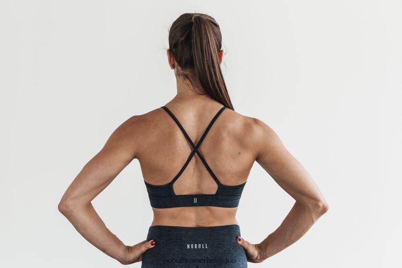 NOBULL soutien-gorge de sport à col montant (mat) minuit88R8PT2485