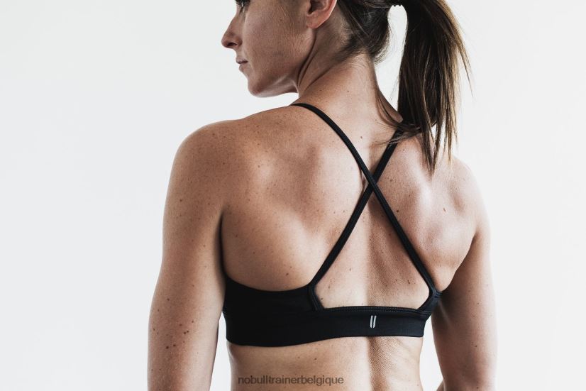 NOBULL soutien-gorge de sport col montant (mat) noir88R8PT2480