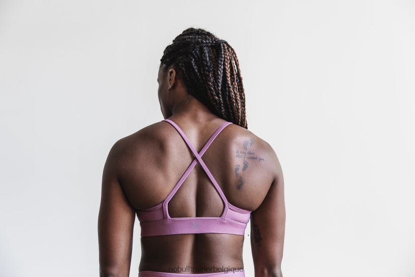 NOBULL soutien-gorge de sport col montant (mat) orchid88R8PT2481