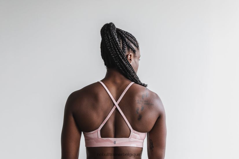 NOBULL soutien-gorge de sport à col montant (melange) dusty88R8PT2772